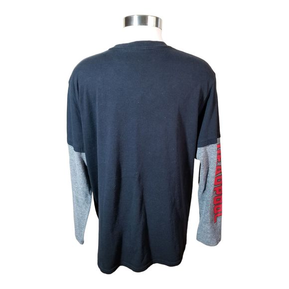 Marvel Deadpool Long Sleeve T-Shirt Tee Black Gray Red Size XL Graphics Unisex - Picture 4 of 10